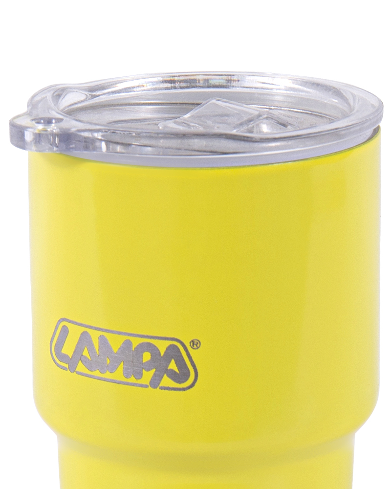 Magnetic Sliding Lid Double-Wall Vacuum Stainless Steel Coffee Mug