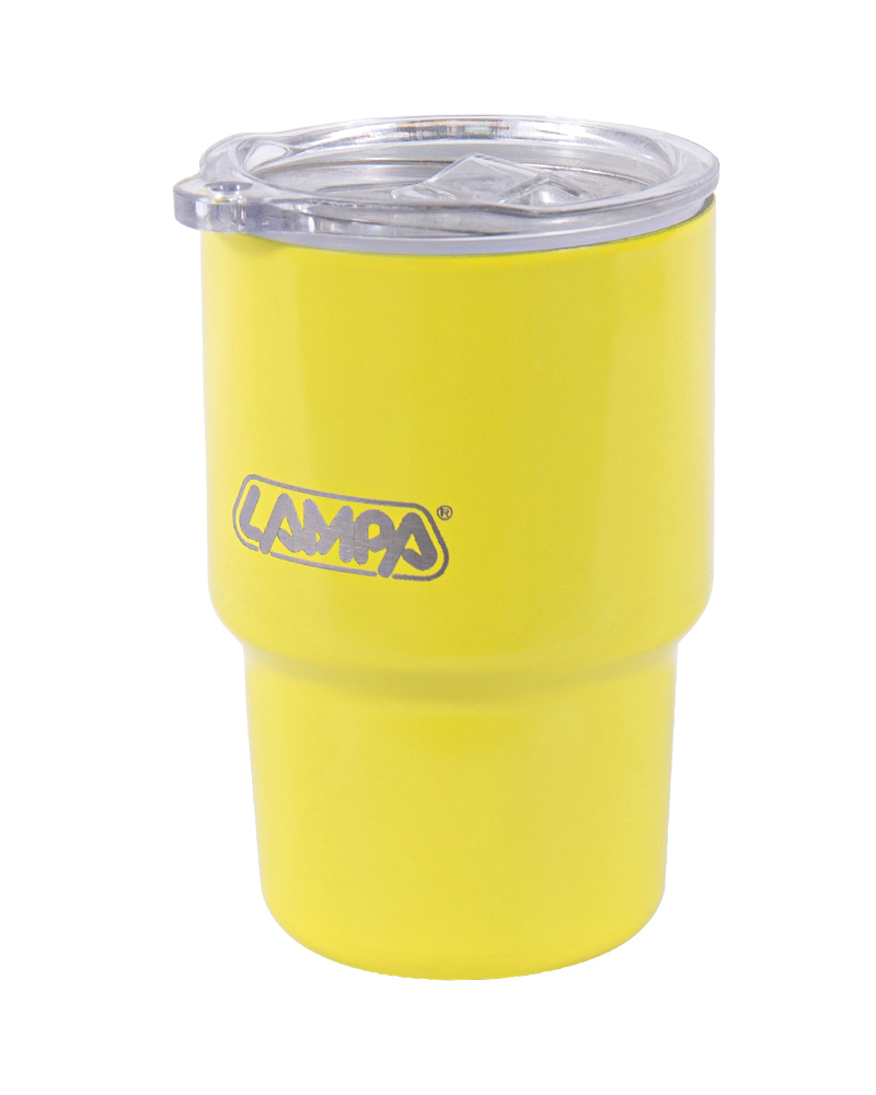 Magnetic Sliding Lid Double-Wall Vacuum Stainless Steel Coffee Mug