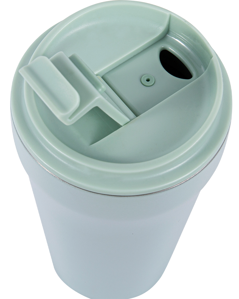 BPA-Free Leakproof Insulated Coffee Mug Compatible with Car Cup Holders