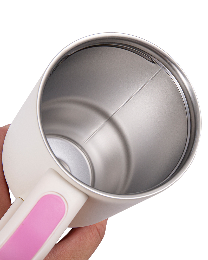 BPA-Free Stainless Steel Car MBPA-Free Stainless Steel Car Mug with Handle and Anti-Slip Rubber Gripug with Handle and Anti-Slip Rubber Grip