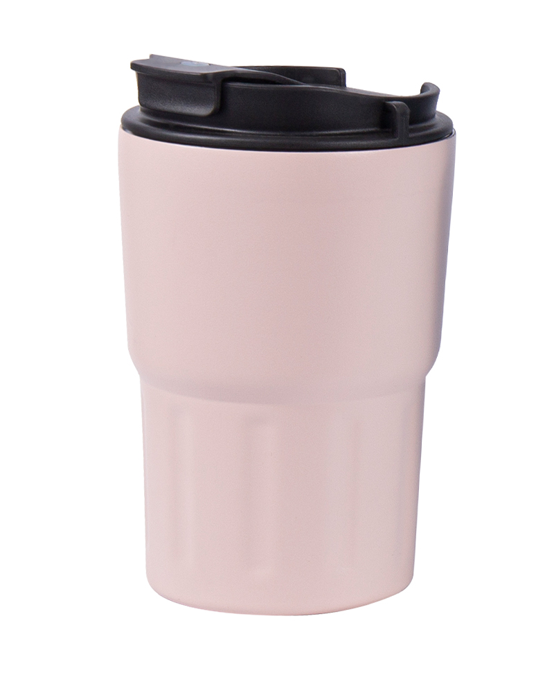 Small-Mouth Direct-Drink Insulated Coffee Mug Customizable logo