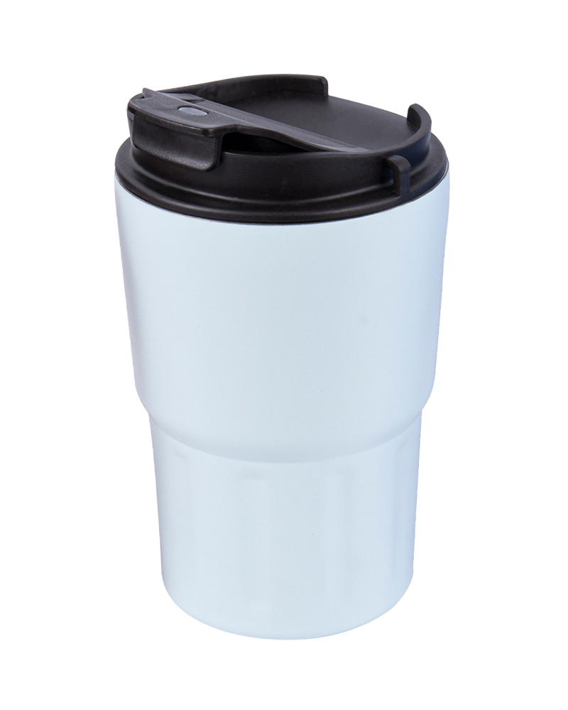 Small-Mouth Direct-Drink Insulated Coffee Mug Customizable logo