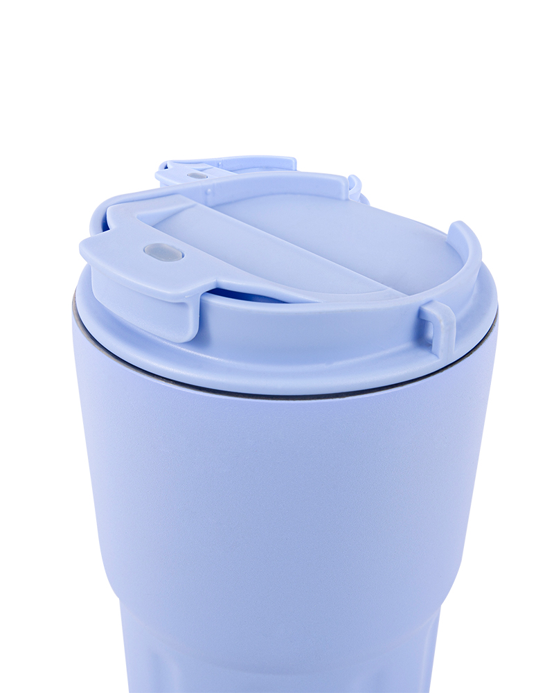 Small-Mouth Direct-Drink Insulated Coffee Mug Customizable logo